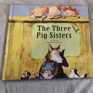3/$21 The Three Pig Sisters Children's Book - HardCover